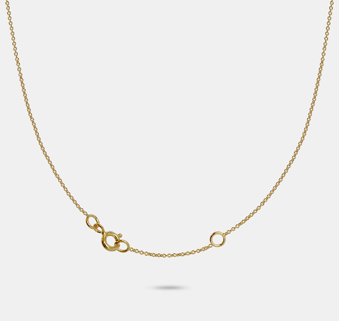 Asymmetric Droplet Pendant Necklace