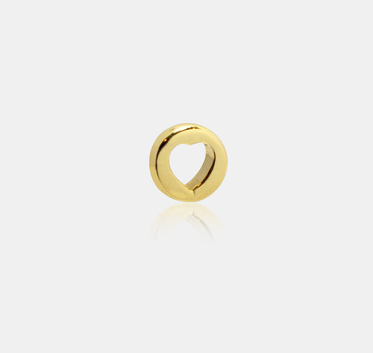 Small Heart Loop Charm