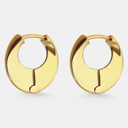 Vintage Style Huggie Earring