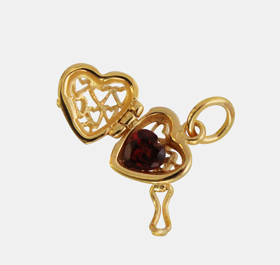 Heart Locket Charm