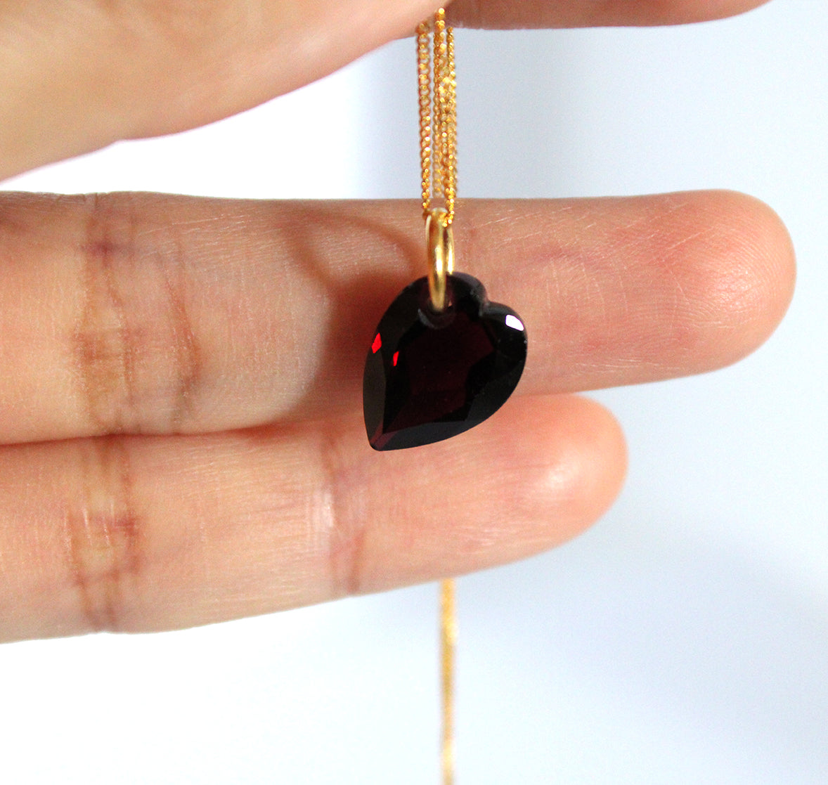 Heart Stone Chain