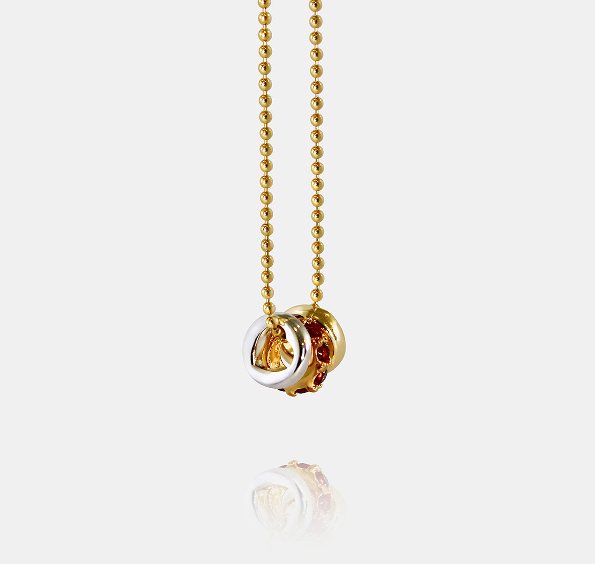 Small Heart Loop with Stones