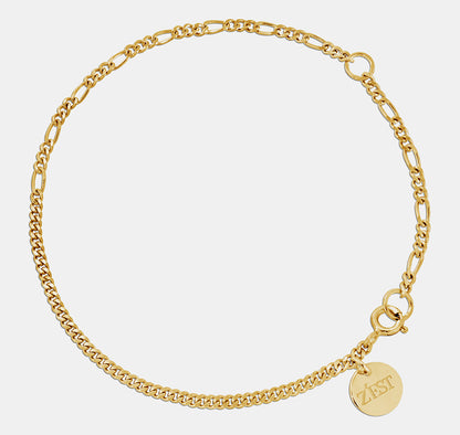 Mixed Chain Two Segment Bracelet