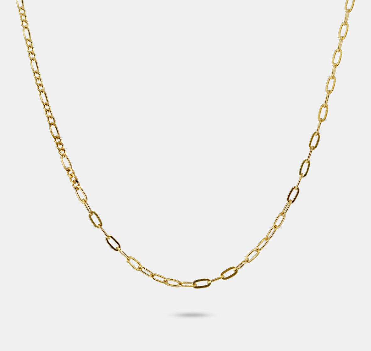 Half and Half Chain Necklace #2