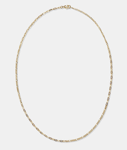Mixed Chain Six Segment Necklace