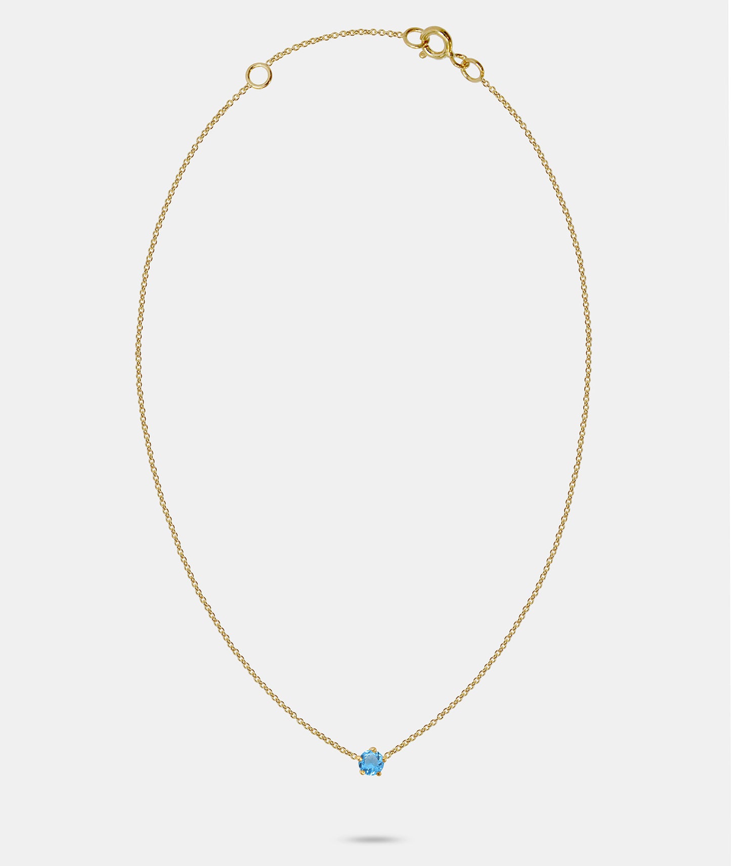 Solitaire Gemstone Pendant