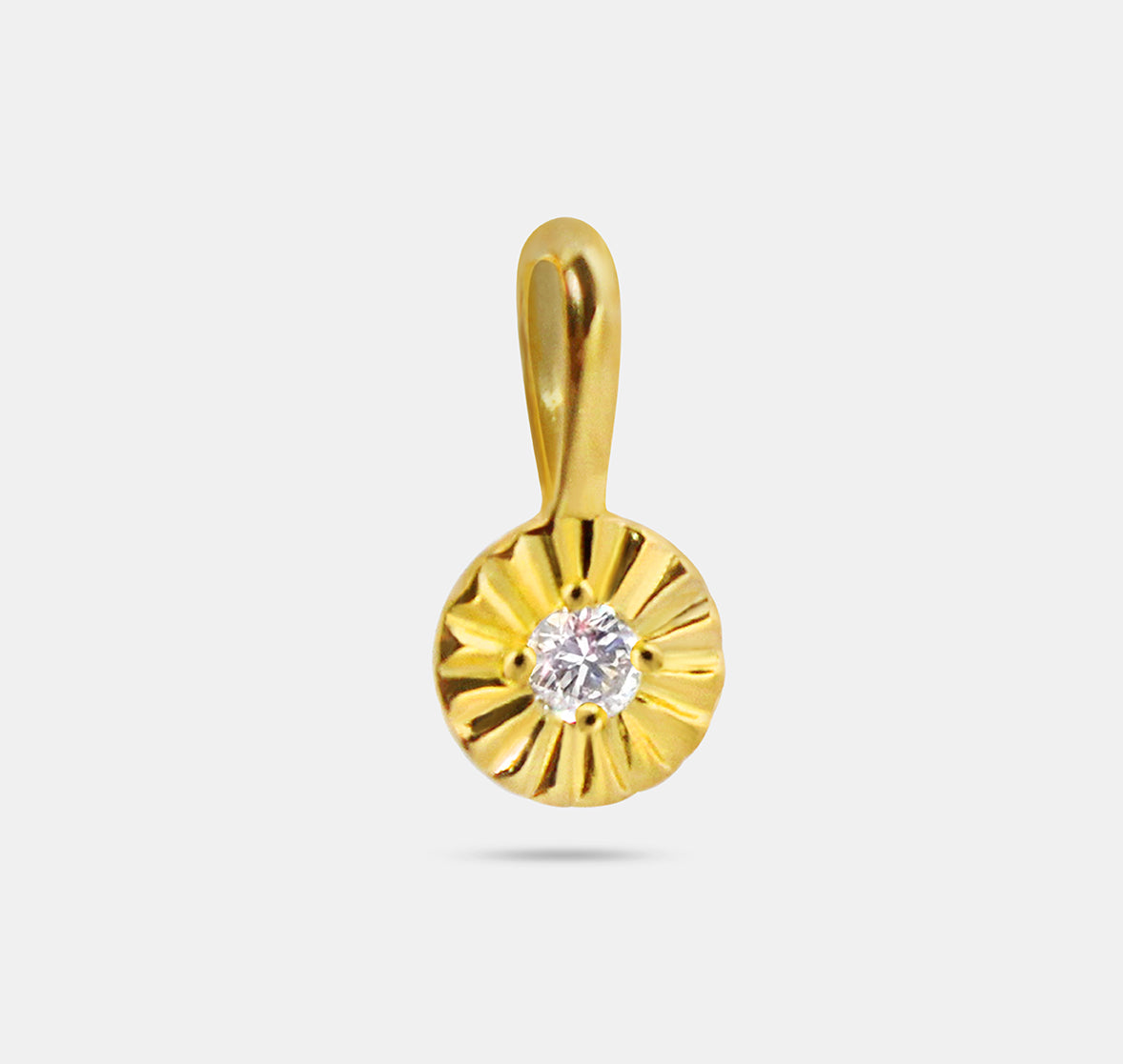 Small Sunflower Pendant