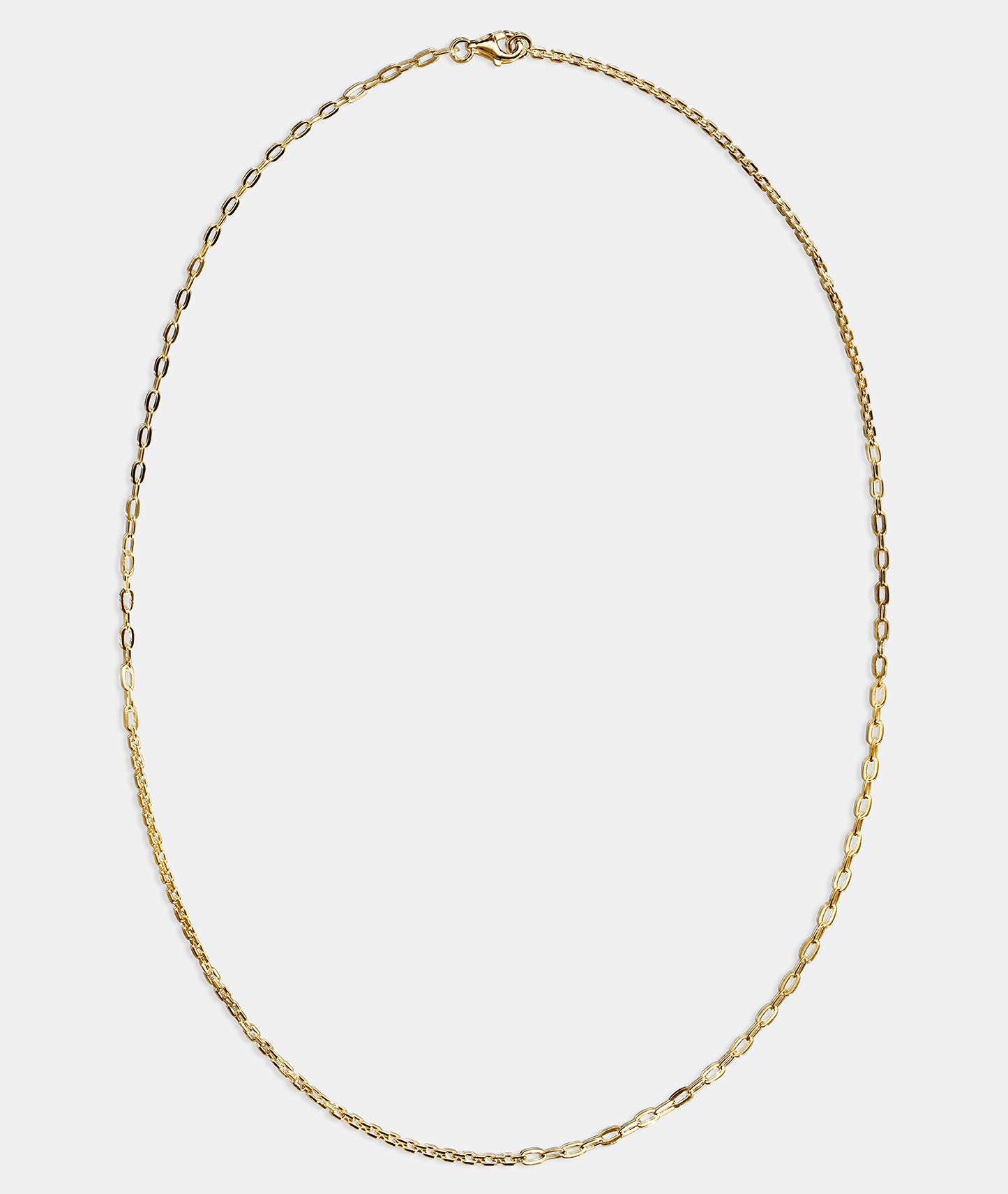 Mixed Chain Four Segment Necklace