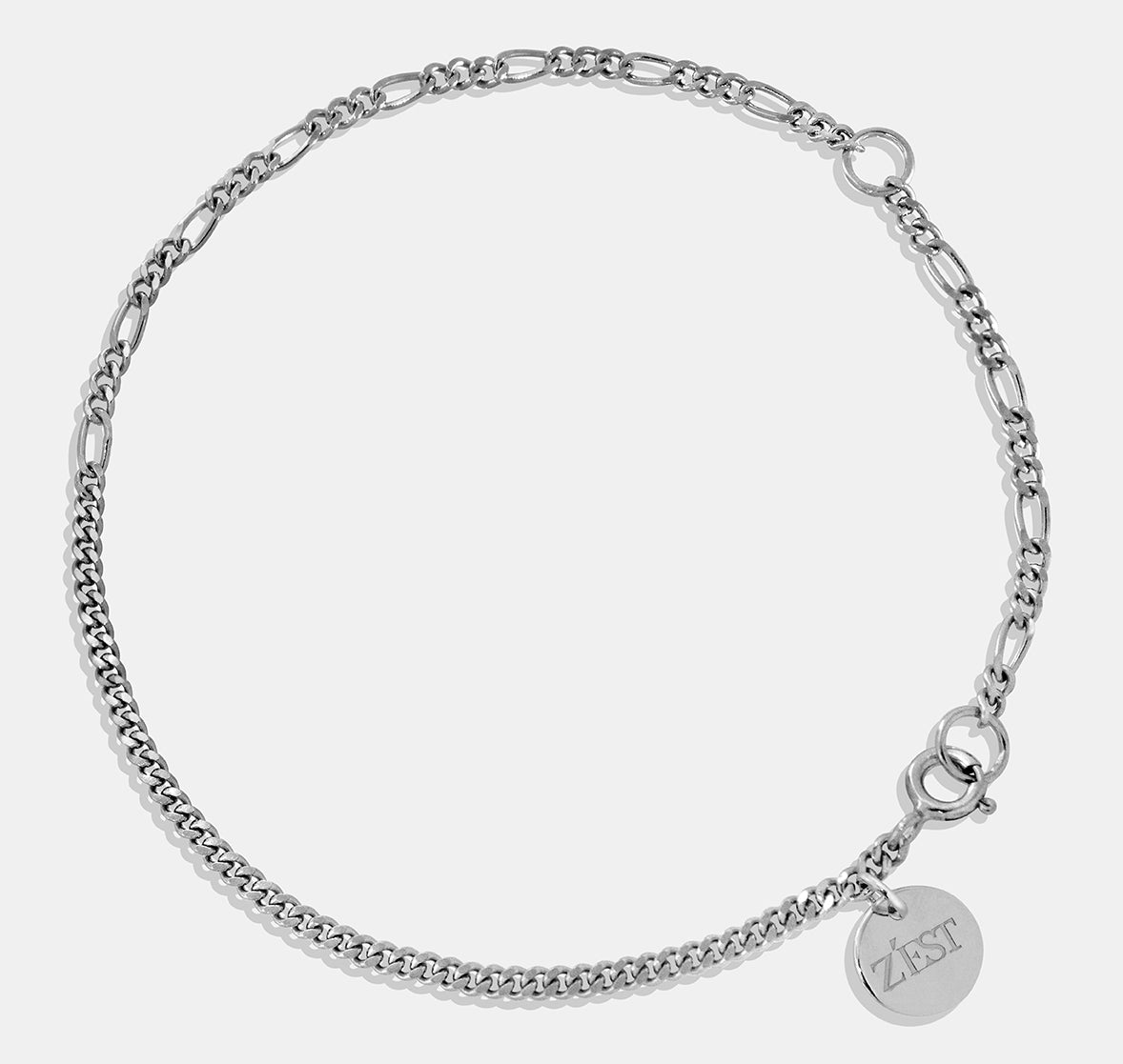 Mixed Chain Two Segment Bracelet