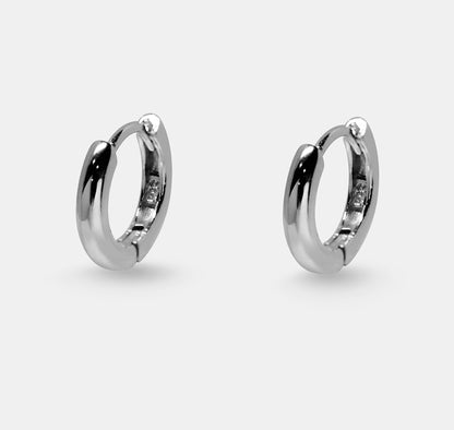 Small Huggie Ring Earrings