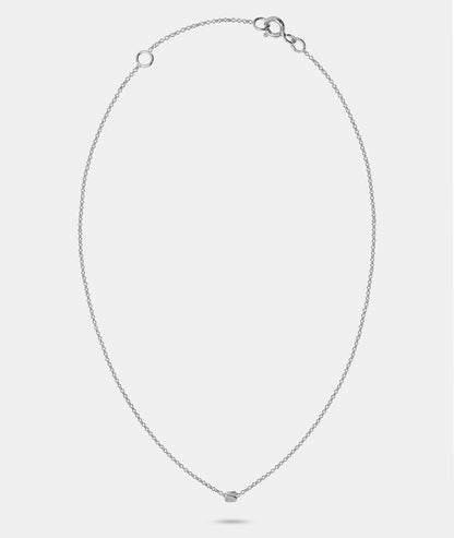 Cable Chain with Twist Bead