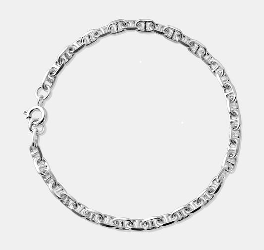 Cable Box Insert Chain Bracelet