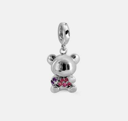 Bear Charm with Chest Detail
