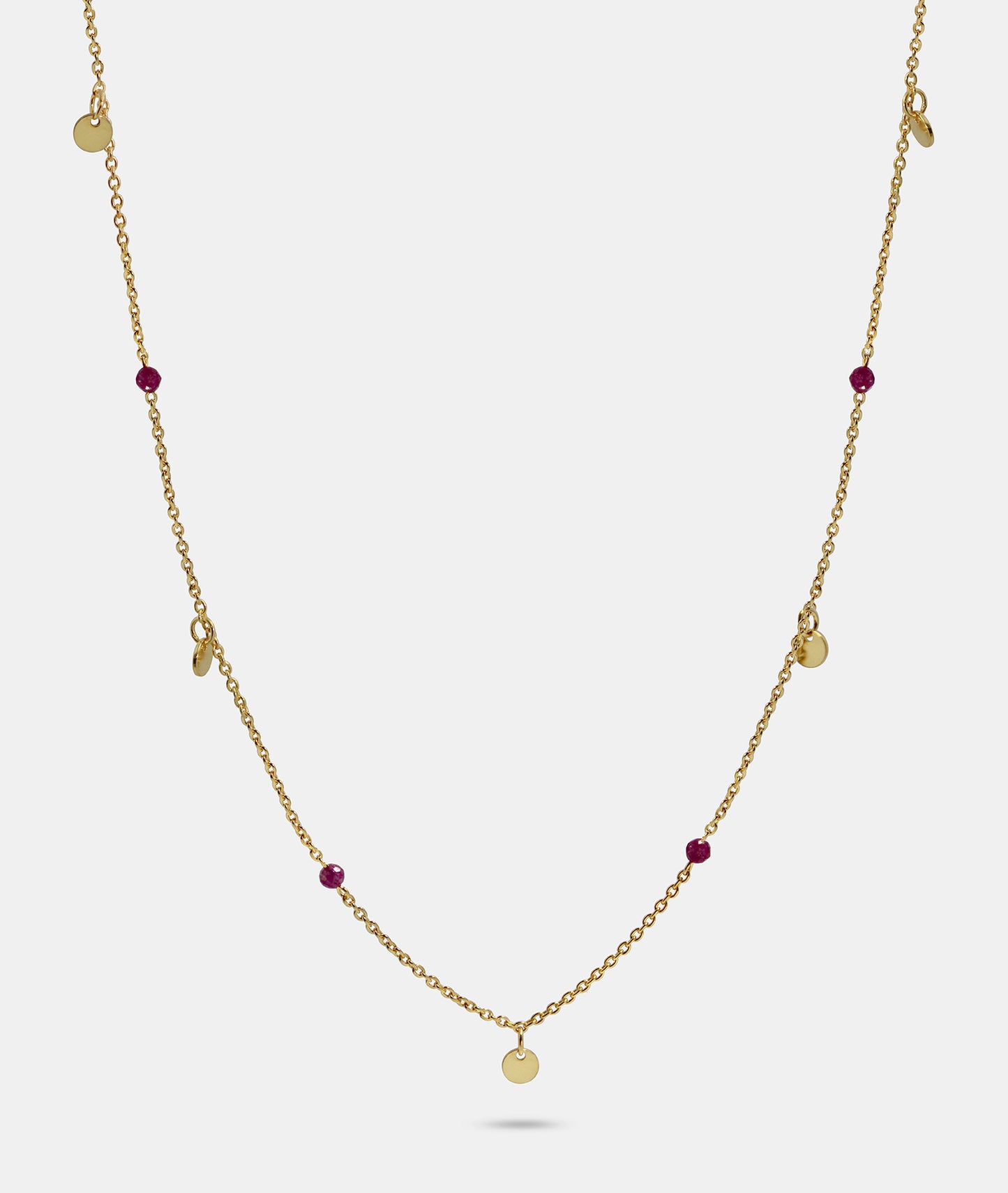 Chain with Discs and Beads