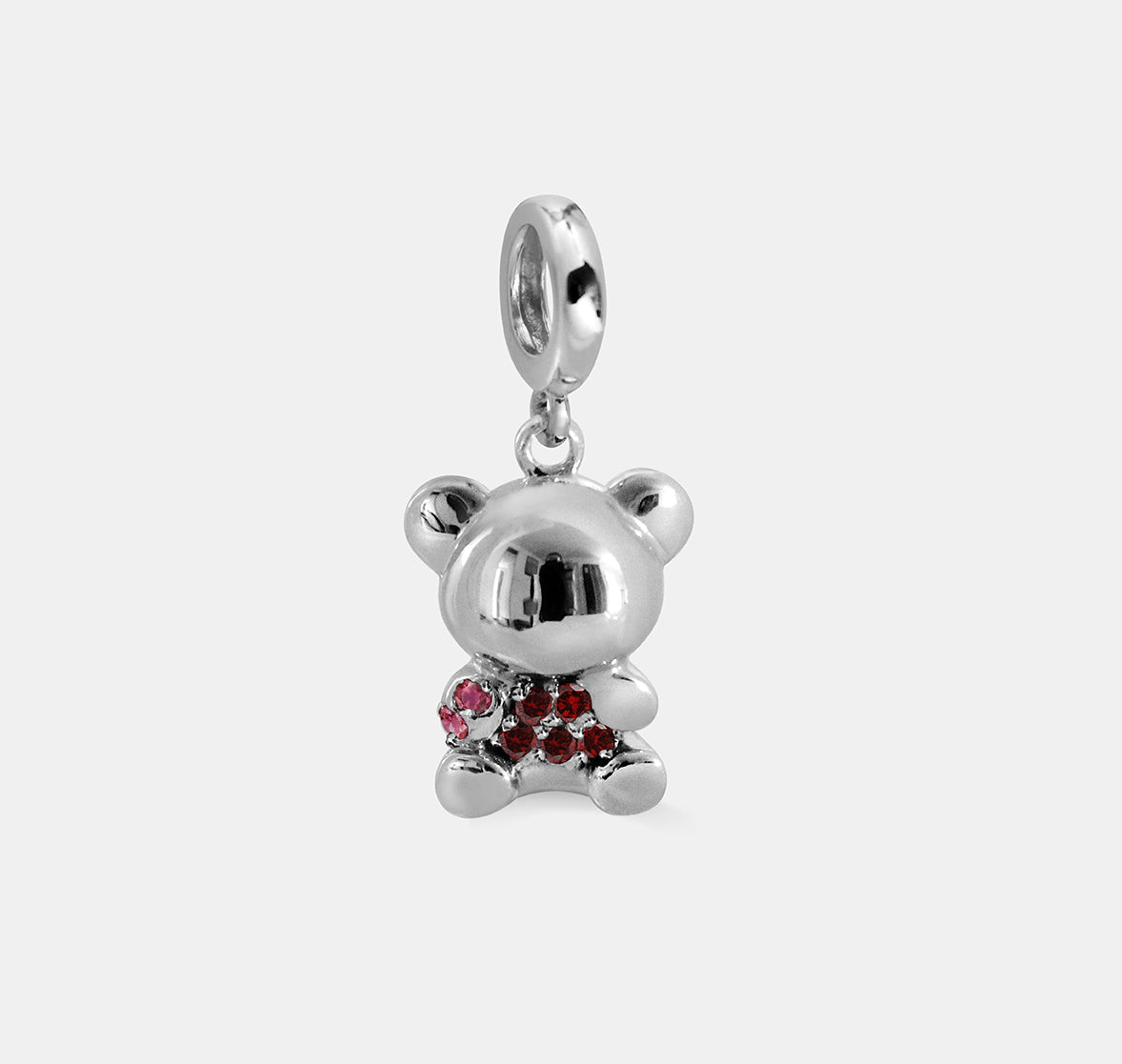 Bear Charm with Chest Detail
