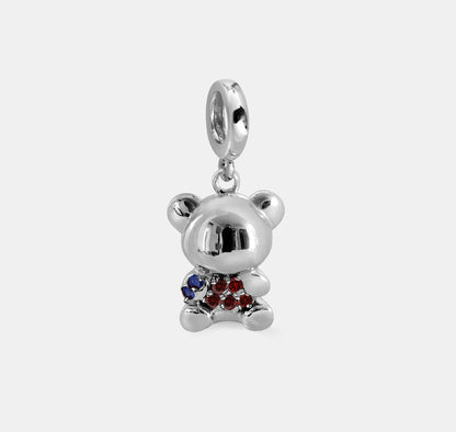 Bear Charm with Chest Detail