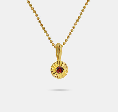 Small Sunflower Pendant