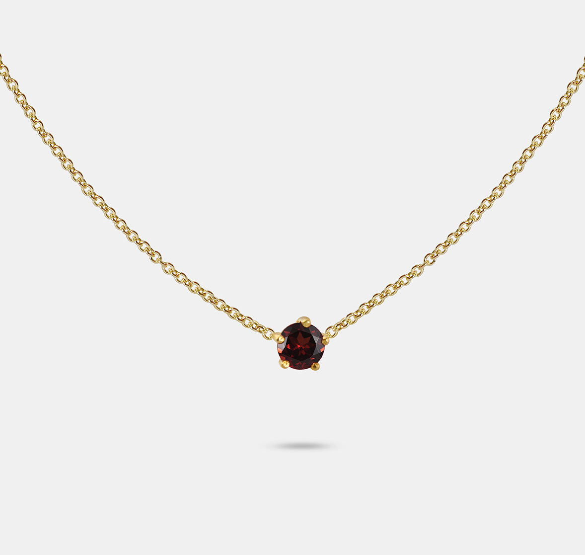 Solitaire Gemstone Pendant
