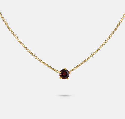 Solitaire Gemstone Pendant
