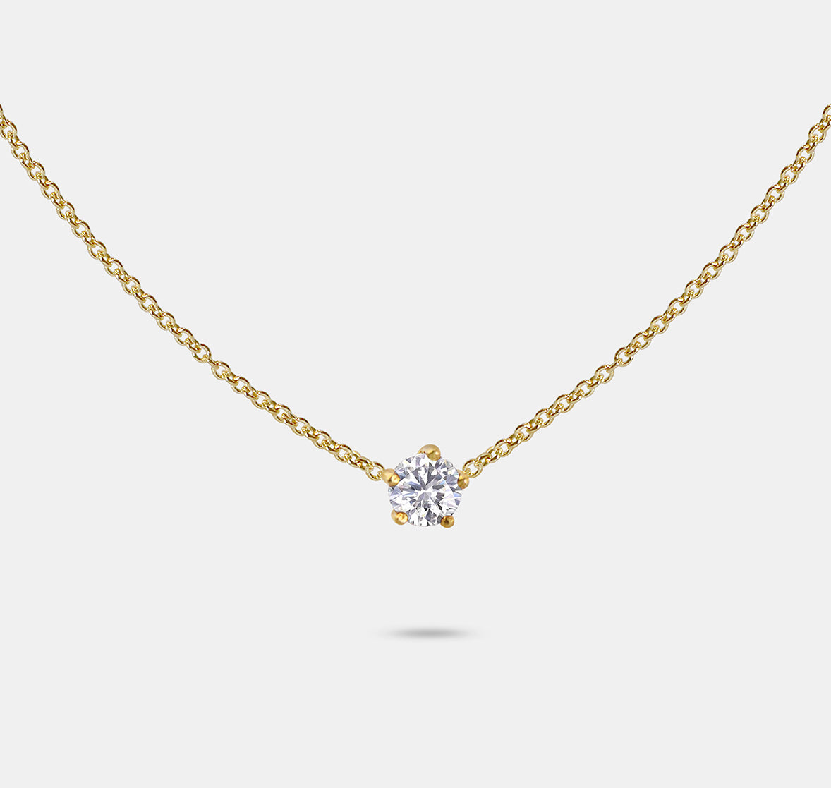Solitaire Gemstone Pendant