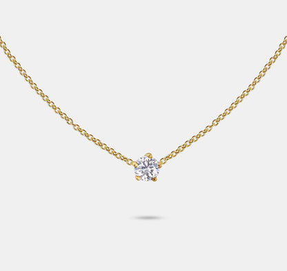 Solitaire Gemstone Pendant