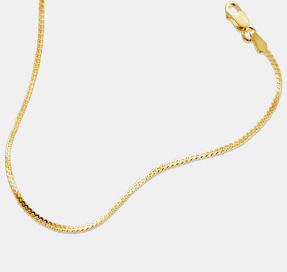 Serpentine Chain Necklace