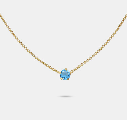 Solitaire Gemstone Pendant