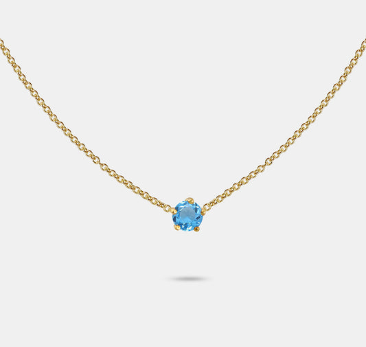 Solitaire Gemstone Pendant