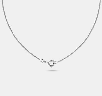 Square Snake Chain Necklace