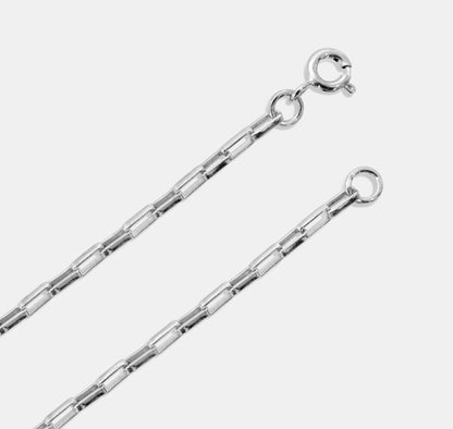 Long Box Ankle Chain