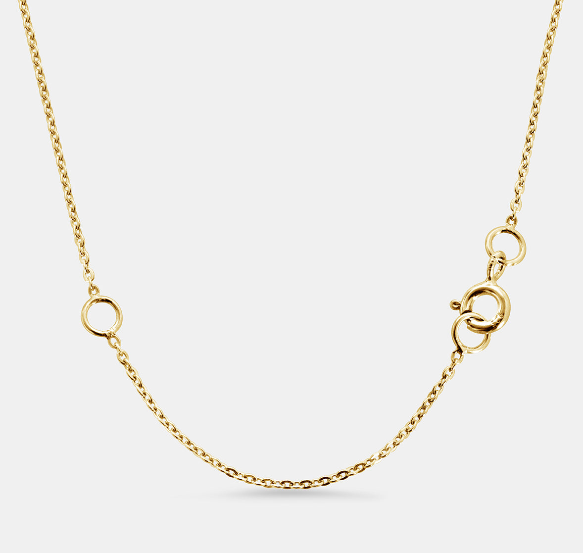 Gem Encrusted Teardrop Pendant Necklace