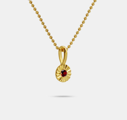 Small Sunflower Pendant