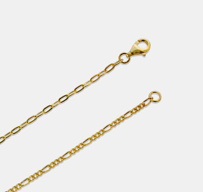 Half and Half Chain Necklace #2