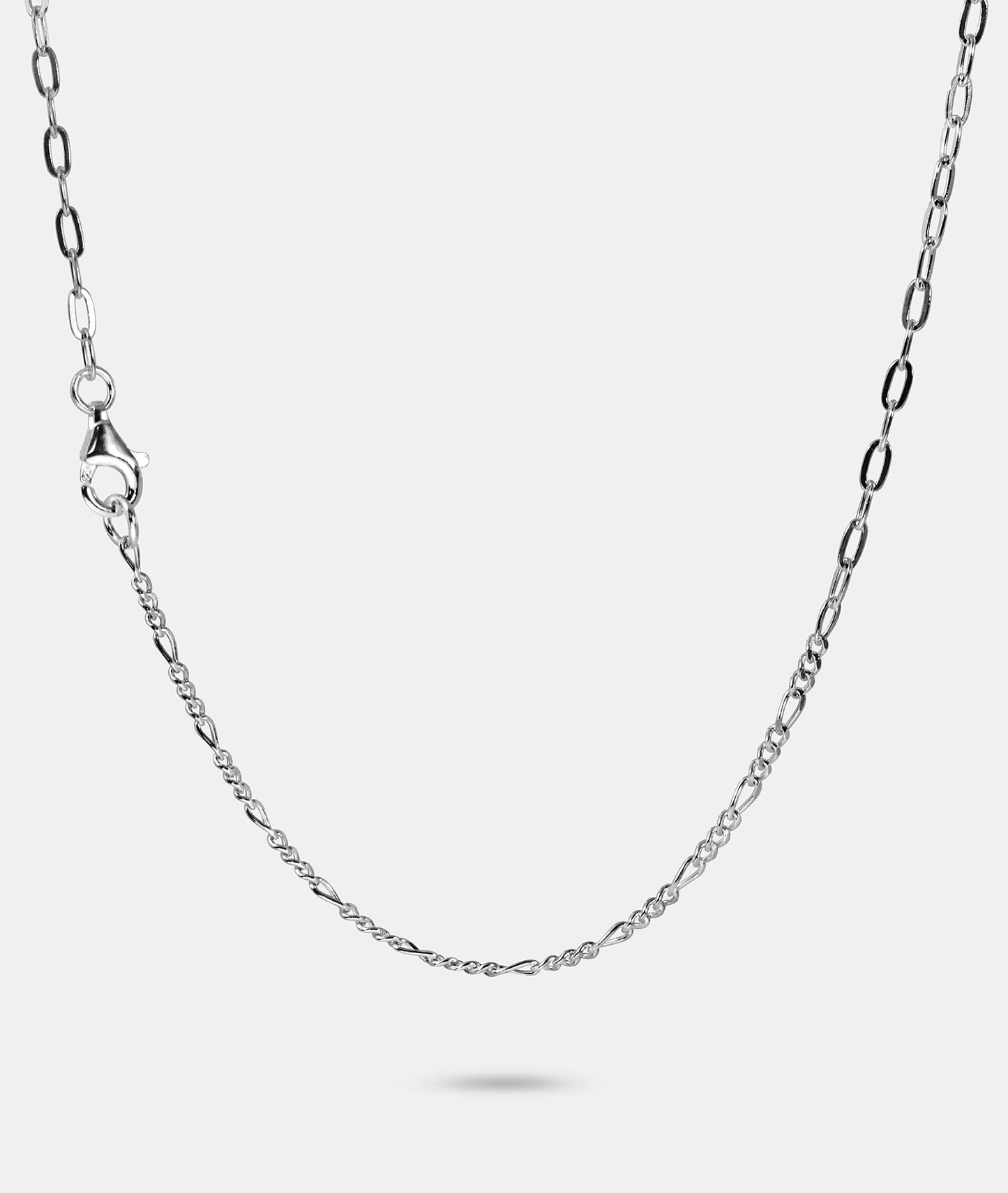 Mixed Chain Six Segment Necklace