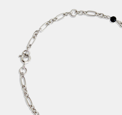 Chain Bracelet with Stone Beads
