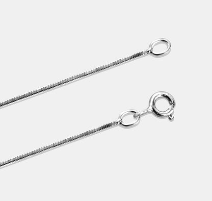 Square Snake Chain Necklace