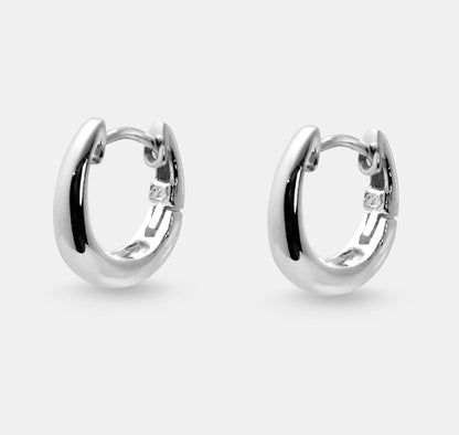 Skinny Luneta Hoop Earrings