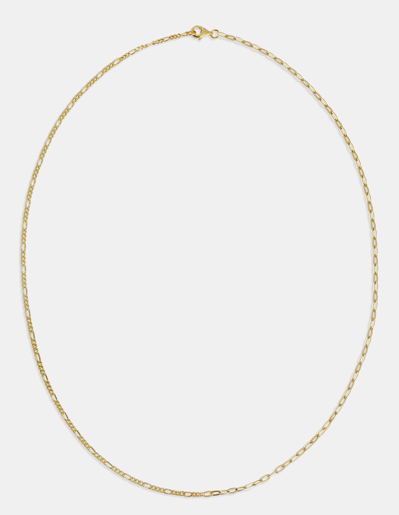Half and Half Chain Necklace #2