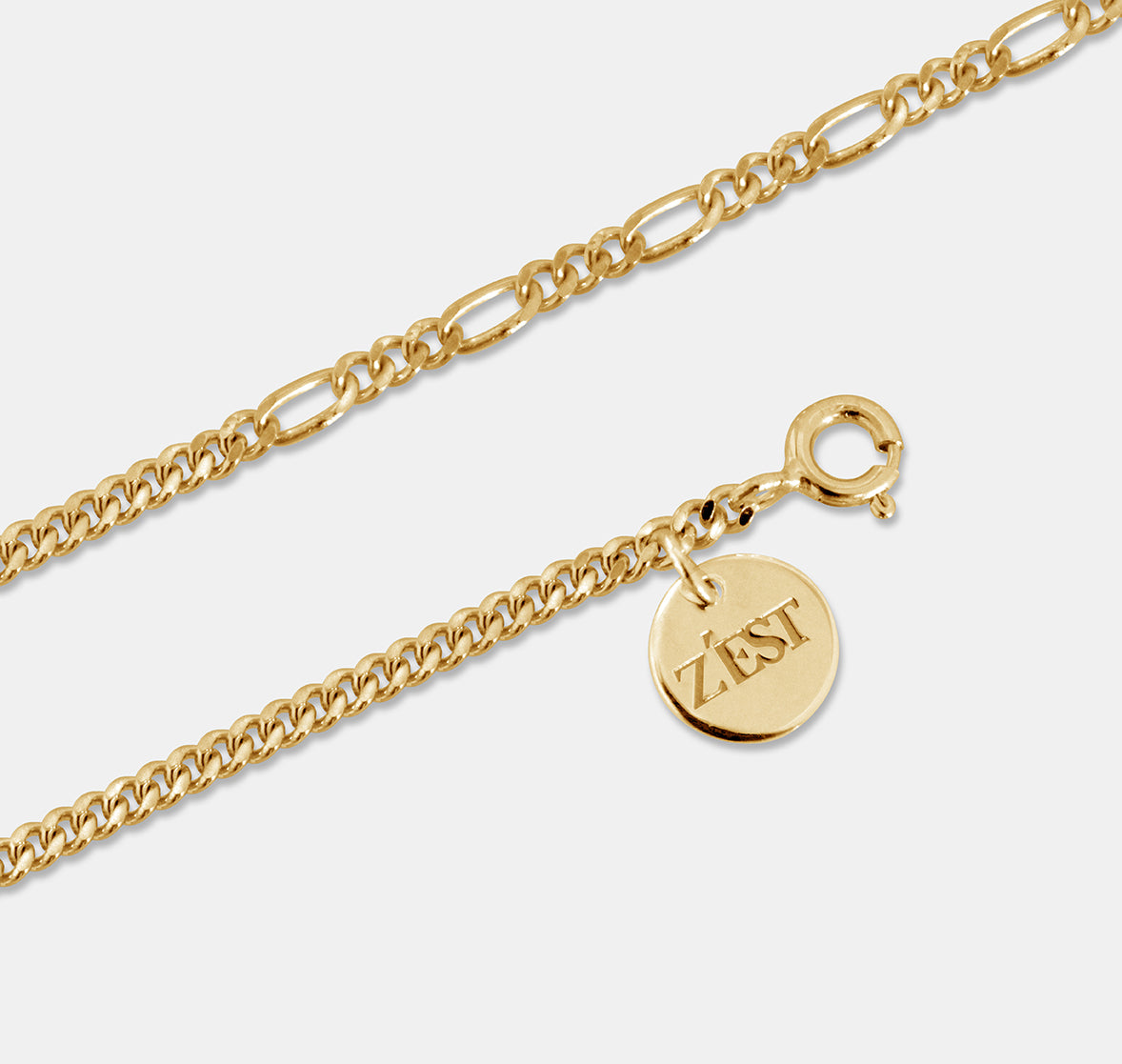 Mixed Chain Two Segment Bracelet