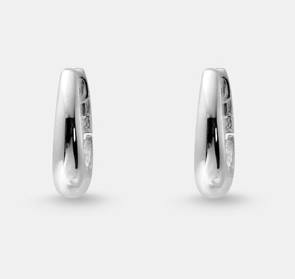 Skinny Luneta Hoop Earrings