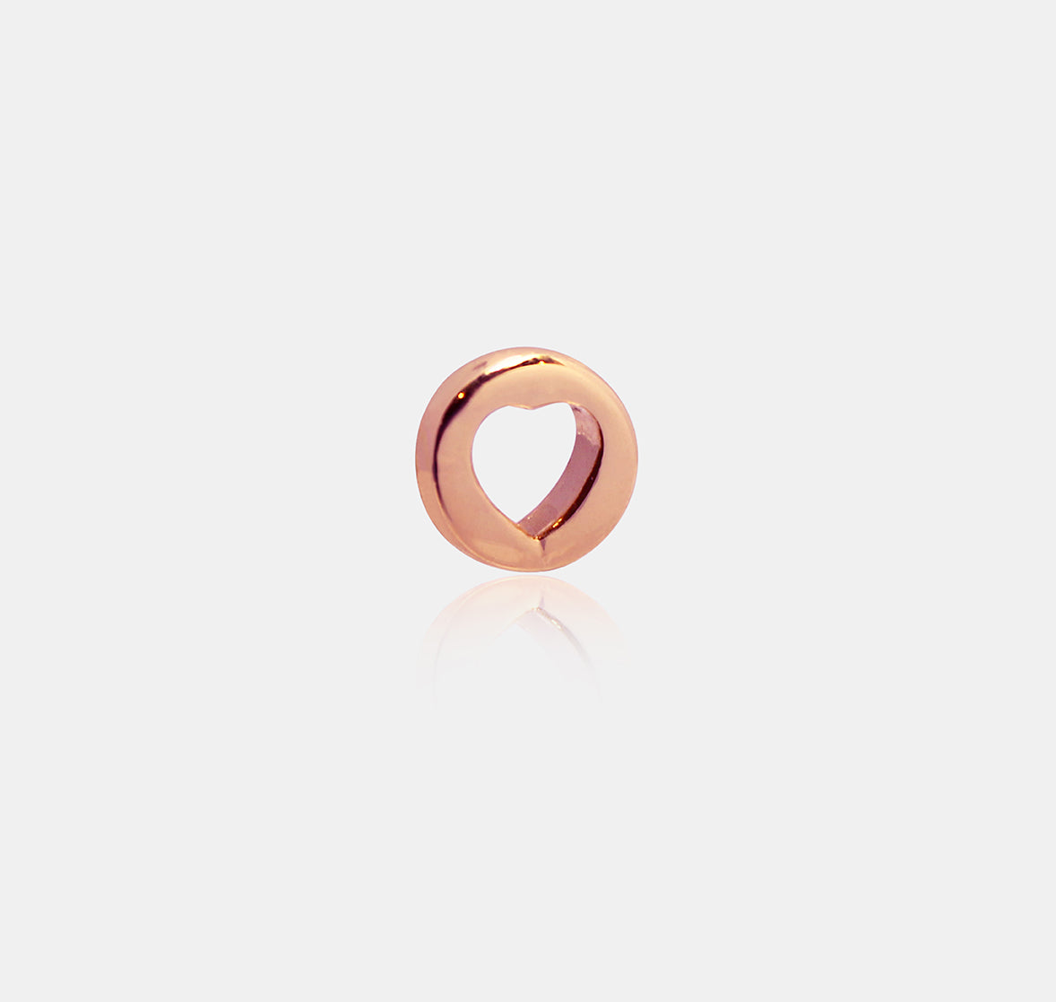 Small Heart Loop Charm
