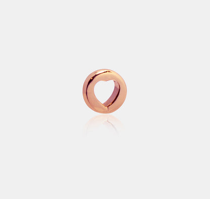 Small Heart Loop Charm