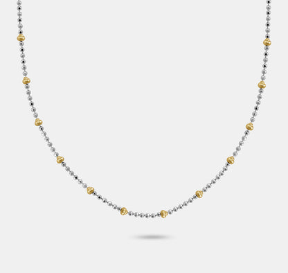 Ball Chain with Large Beads Necklace