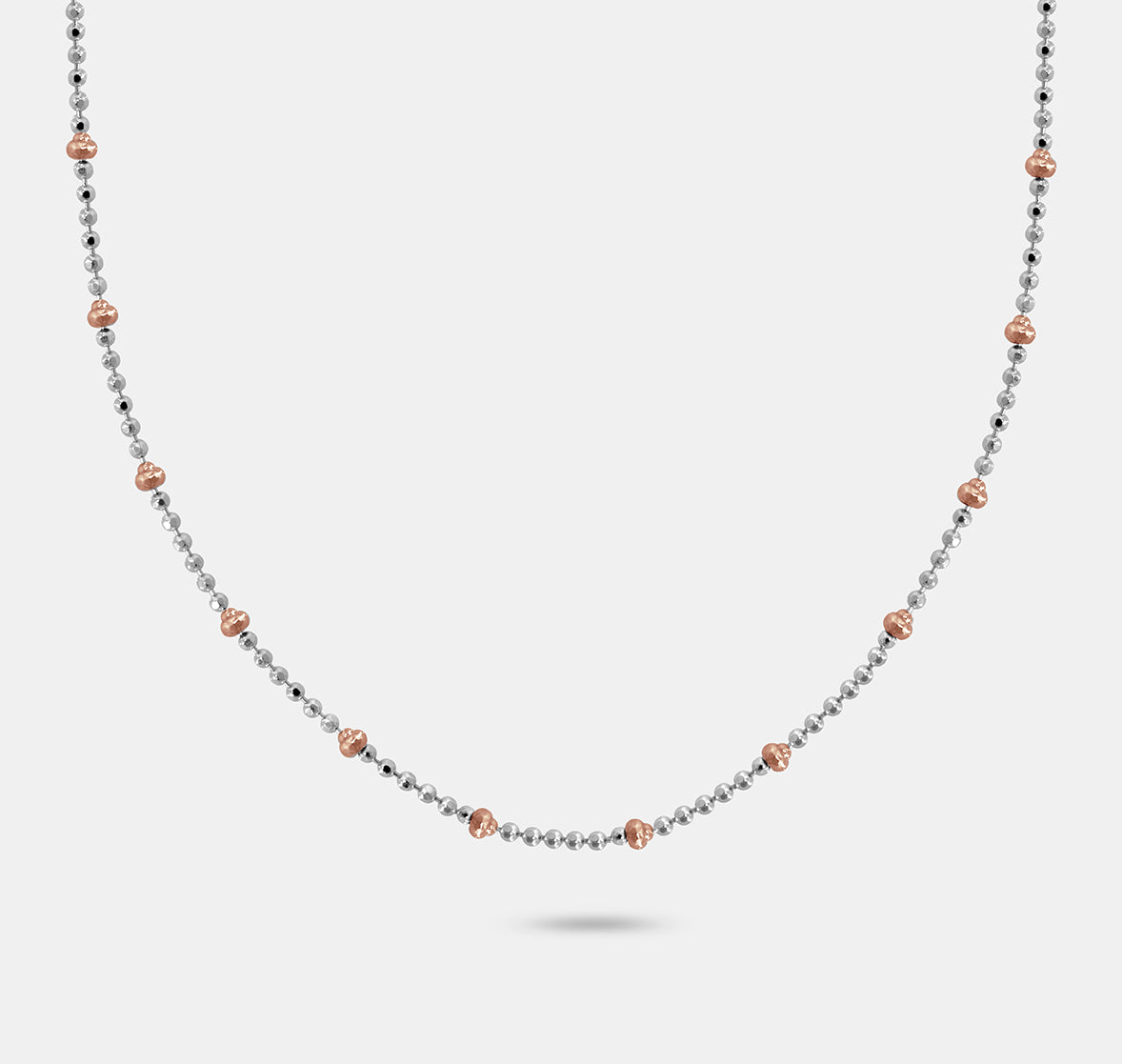 Ball Chain with Large Beads Necklace