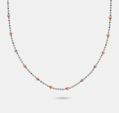 Ball Chain with Large Beads Necklace