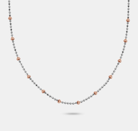Ball Chain with Large Beads Necklace