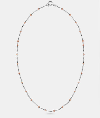 Ball Chain with Large Beads Necklace