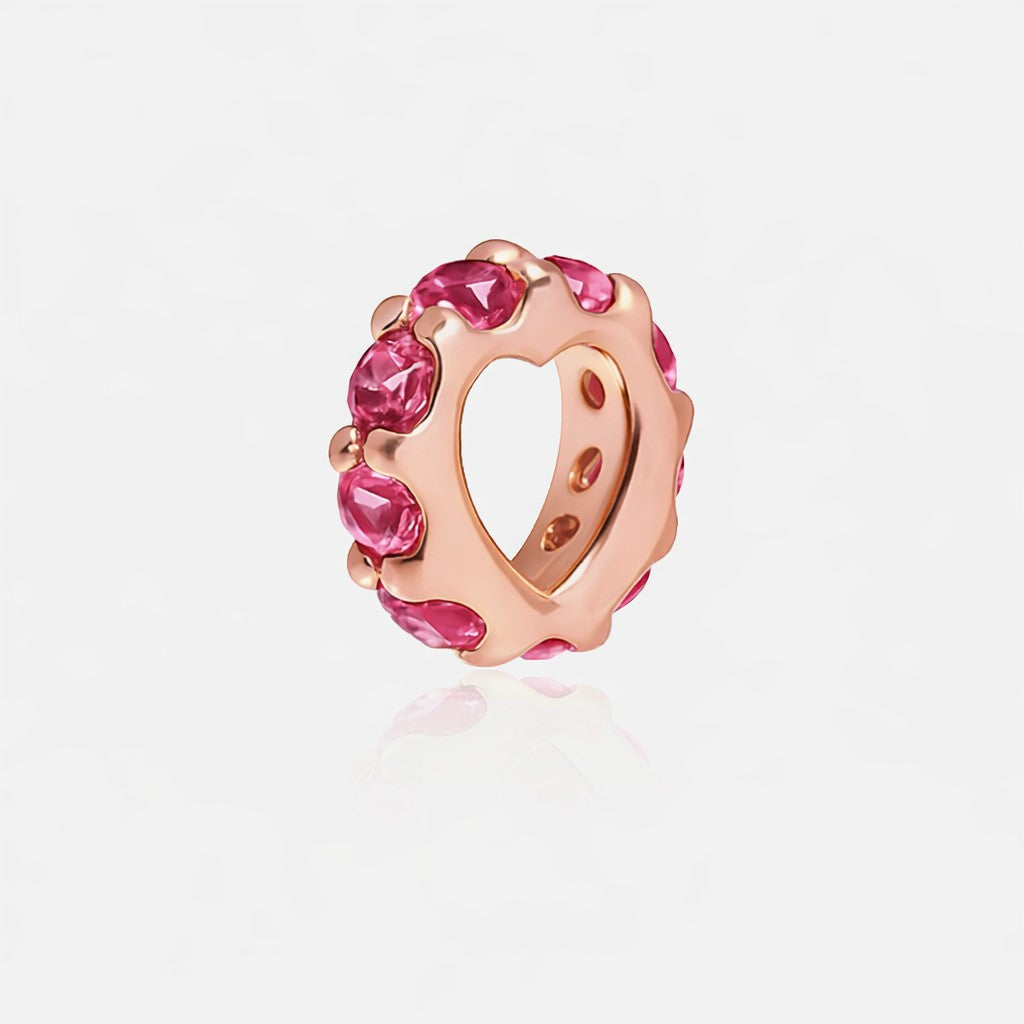 Small Heart Loop with Stones