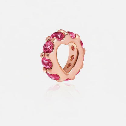 Small Heart Loop with Stones
