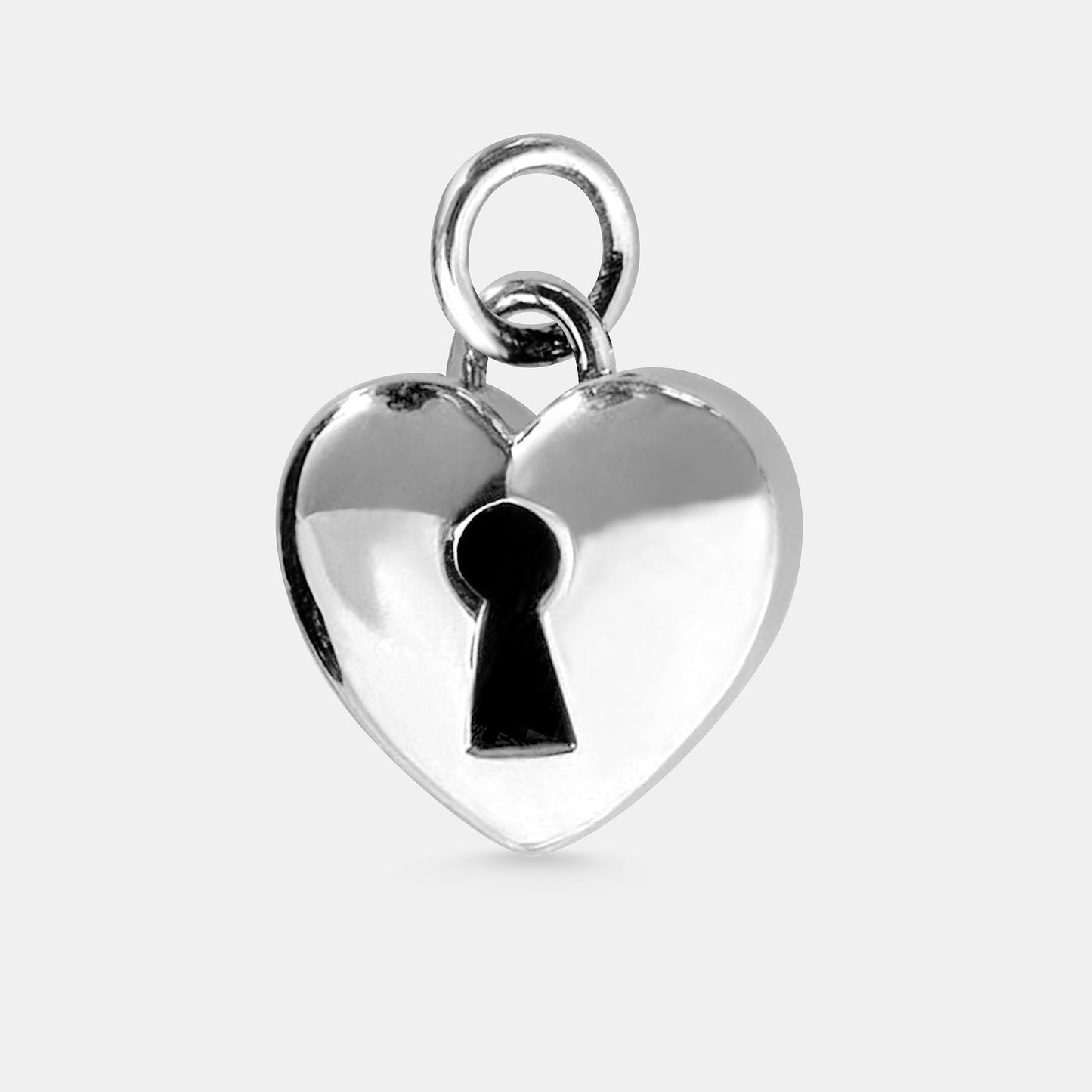 Heart Lock Charm